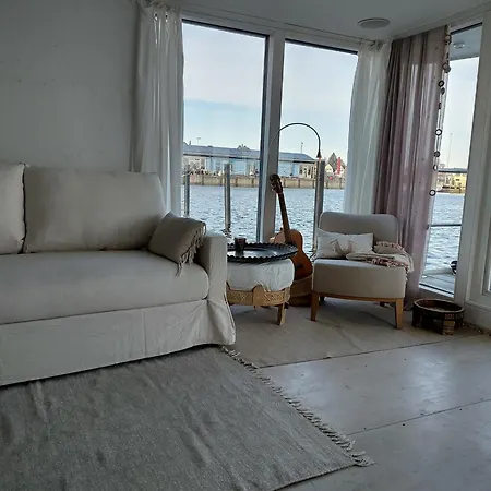 Habitide - Unikates Oeko-Natur-Hausboot - Ostsee-Fjord Schlei Apartment Schleswig