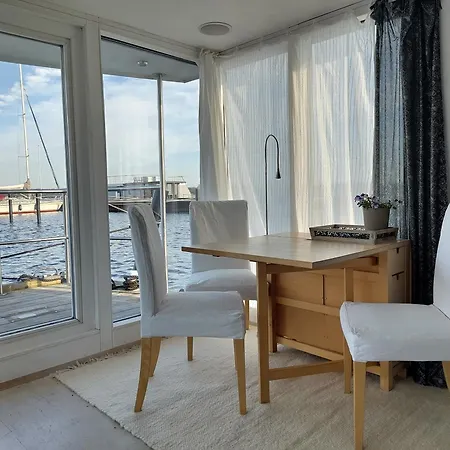 Habitide - Unikates öko-natur-hausboot - Ostsee-fjord Schlei Apartment